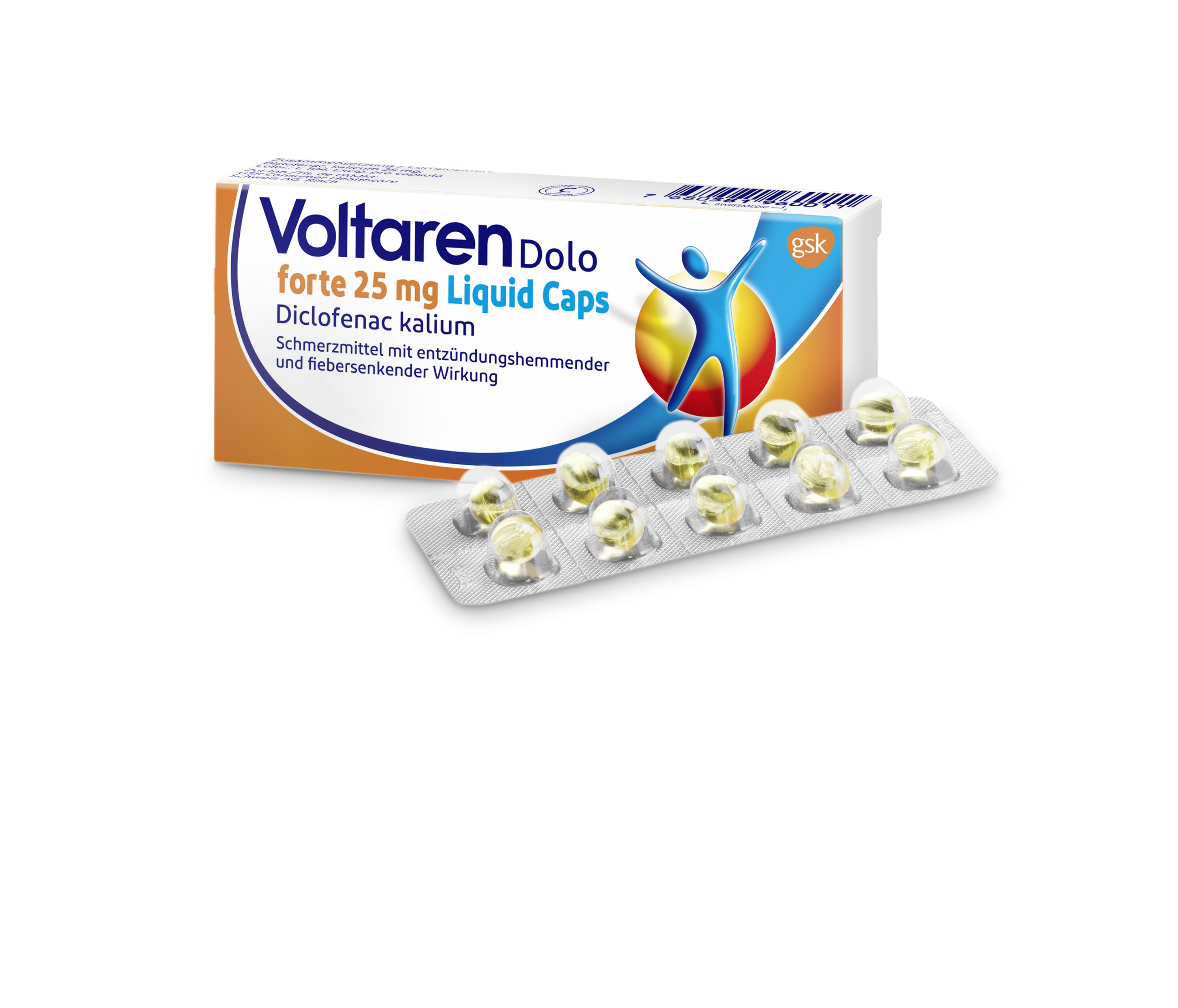 Voltaren forte Liquid Caps Weichkaps 25 mg Blist 10 Stk