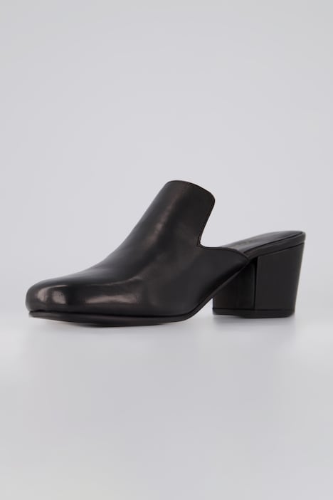 Mules, feines Leder, Weite H