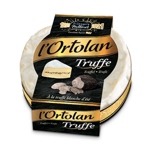 Ortolan Weichkäse mit Trüffel