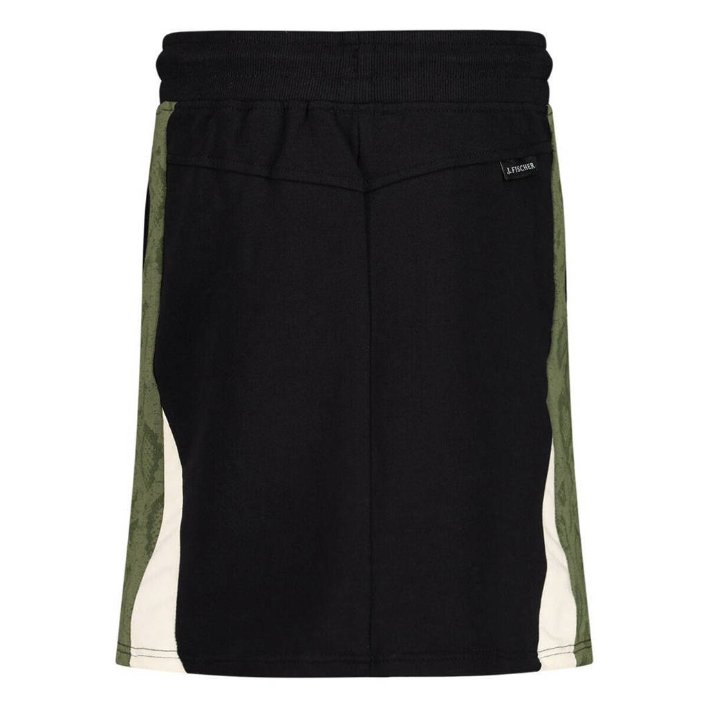 Jake Fischer rok zwart/kaki/wit