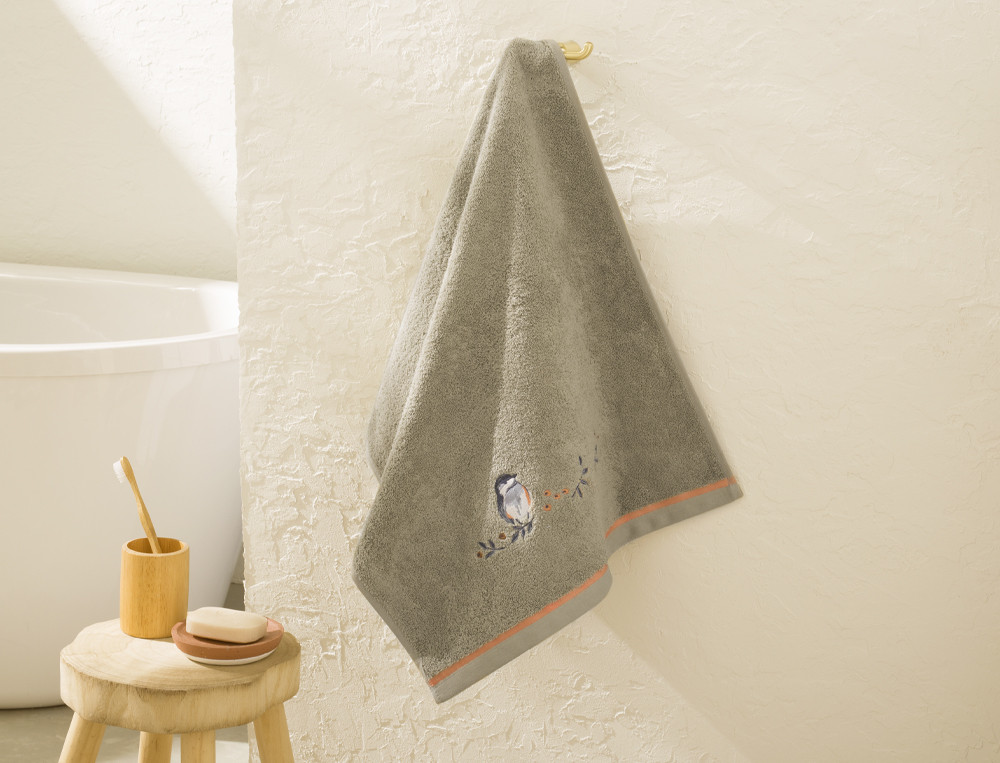 Linge de bain-Mésanges