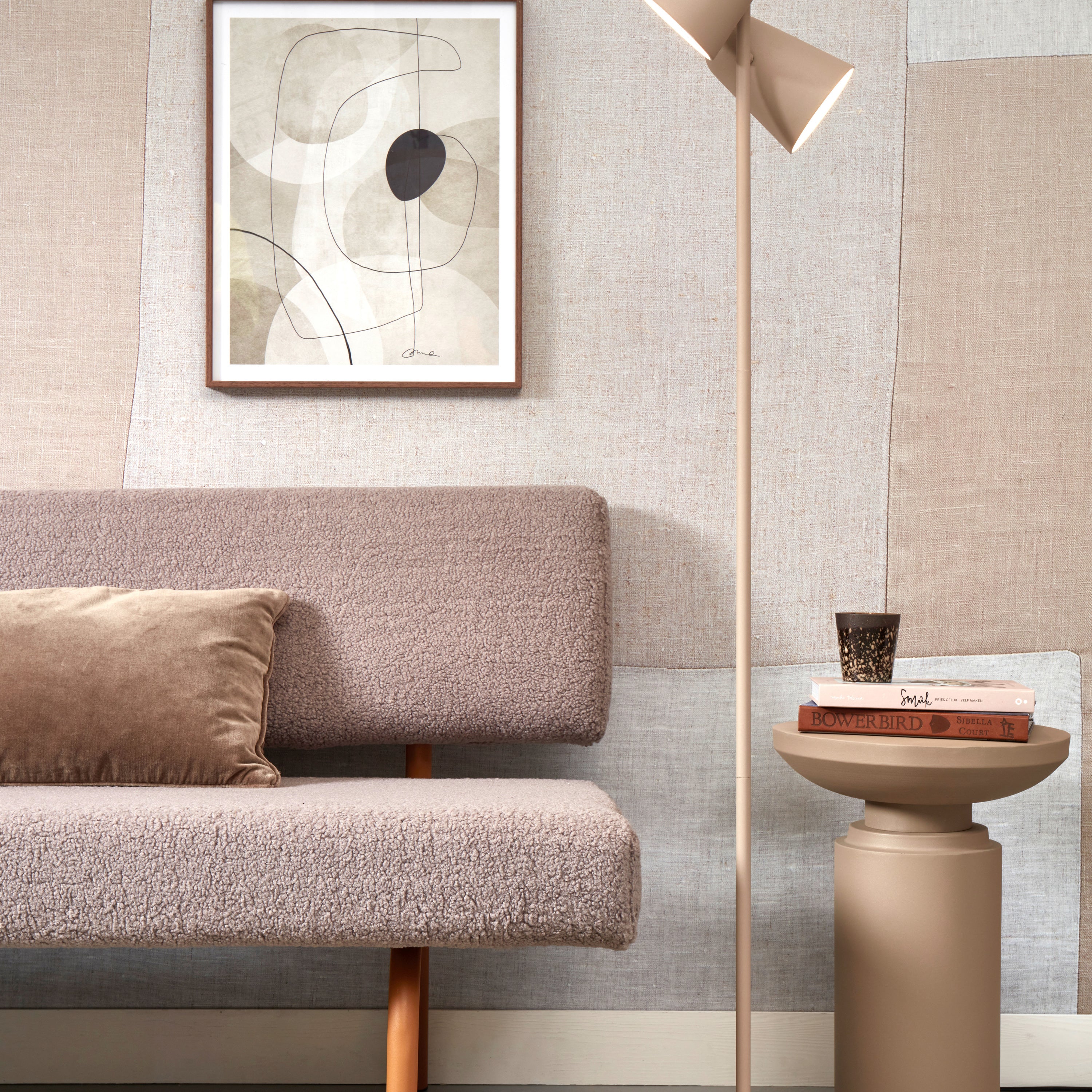 It's about RoMi Salamanca Vloerlamp - Zand