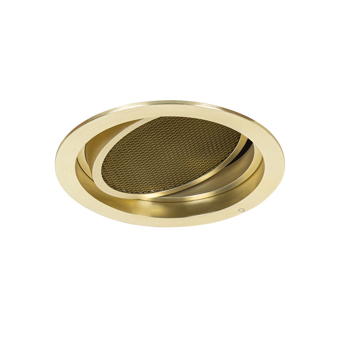 Moderne inbouwspot goud verstelbaar - Coop 111 Honey