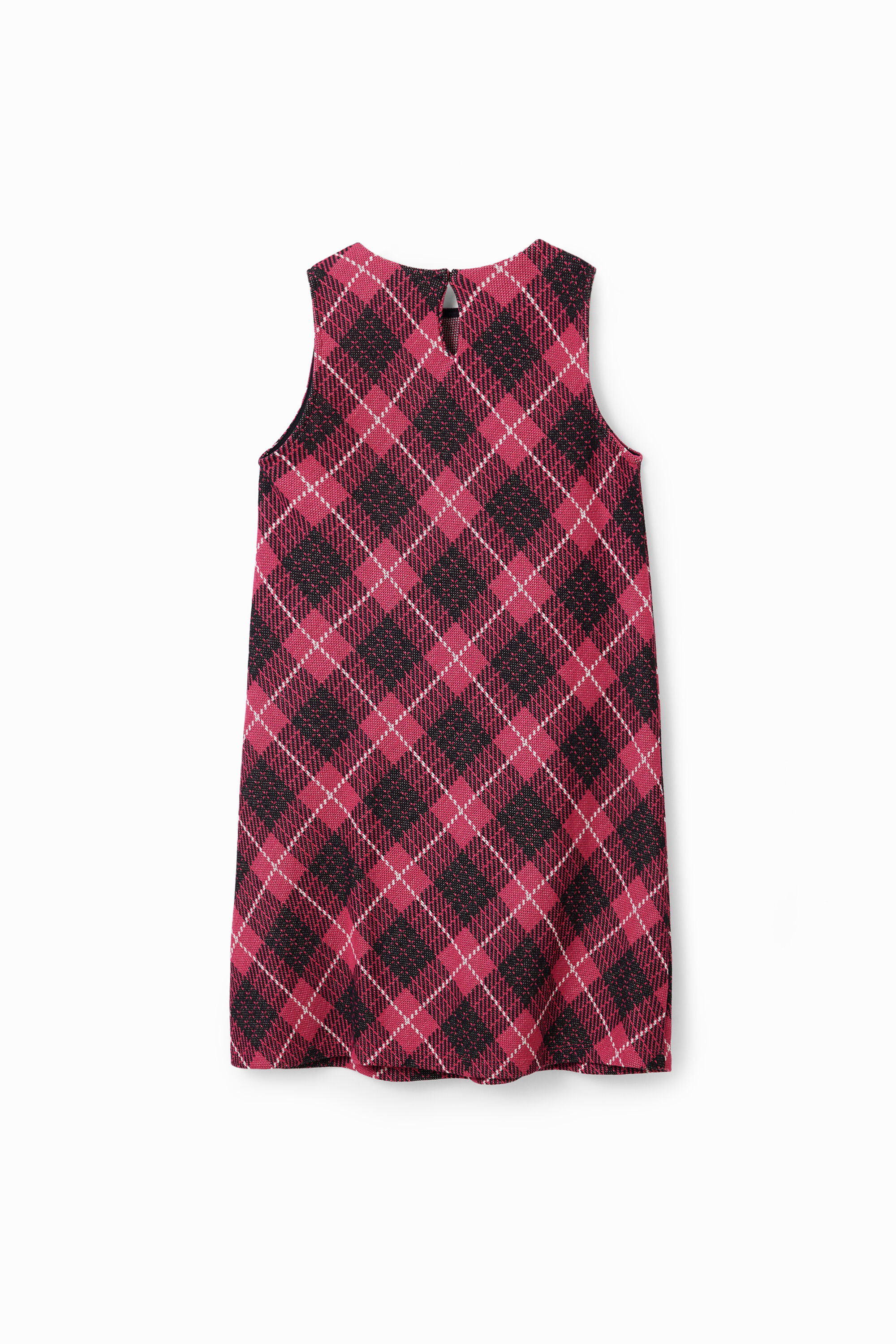 Robe chasuble carreaux