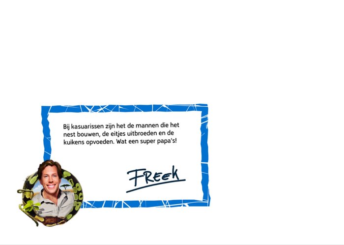 Freek Vonk | Vaderdagkaart | #1 dad