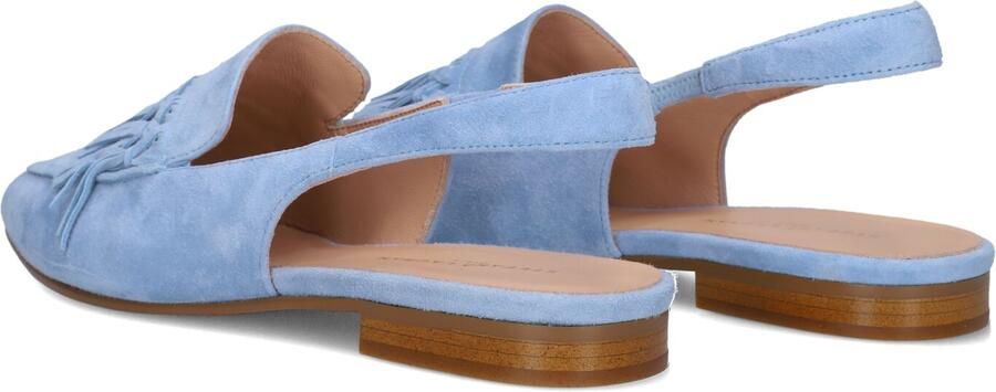 STEFANO LAURAN Slingbacks Dames E2575 Maat: 42 Materiaal: Suède Kleur: Blauw