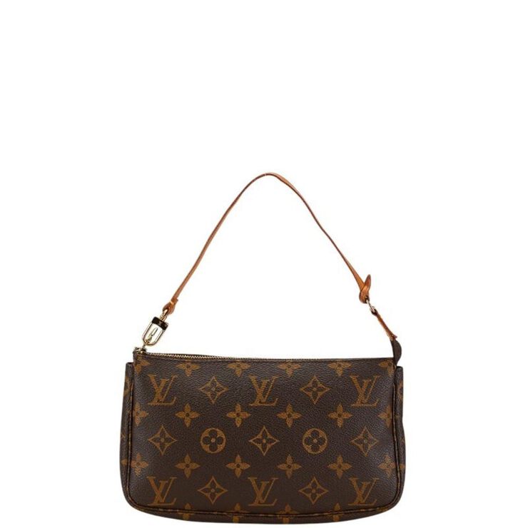 Louis Vuitton Vintage Louis Vuitton Pochette Accessoires Brown