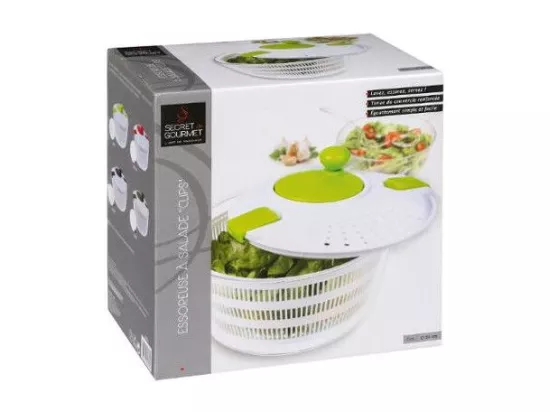 Essoreuse à salade mécanique - 3L - Couleur aléatoire