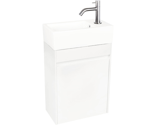 Wastafelmeubel Verschil HURA L BxHxD 39,5 x 52 cm x 21,5 cm Frontkleur wit