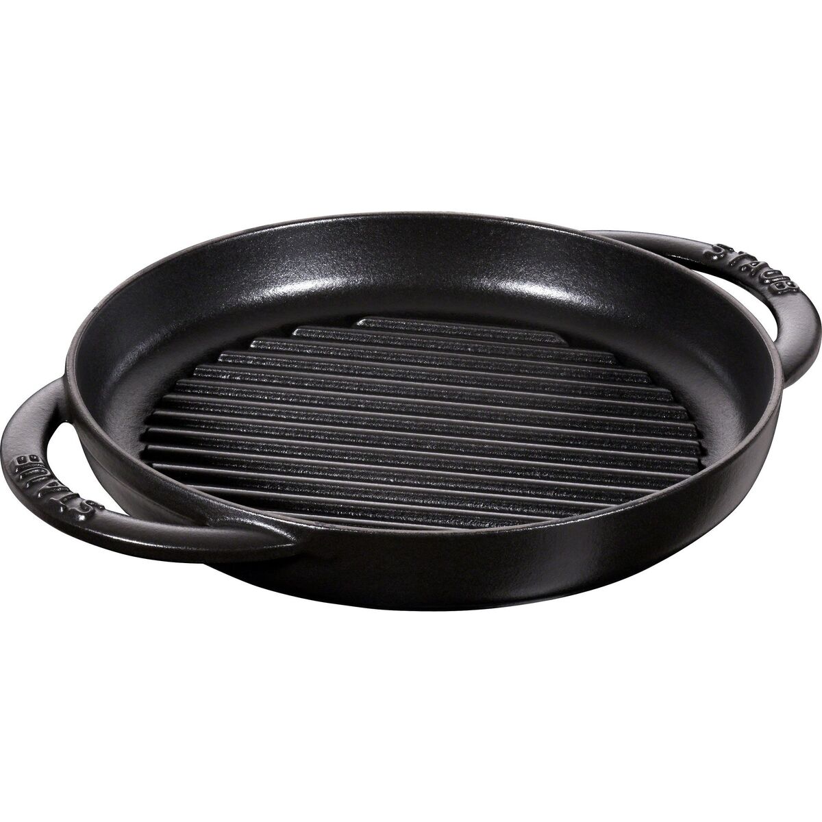 Pure Grill Grillpanne Rund 22 cm, Svart