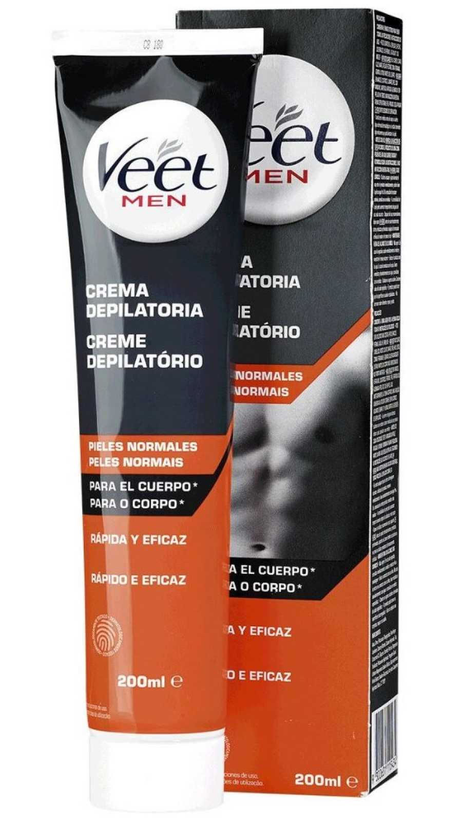 Creme depilatório Veet para homens 200 ml