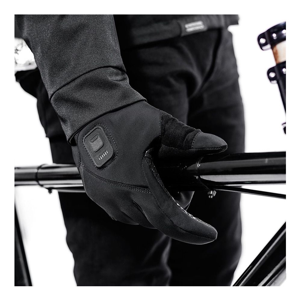 Racer EGLOVE 4 - Gants vélo chauffants black/black