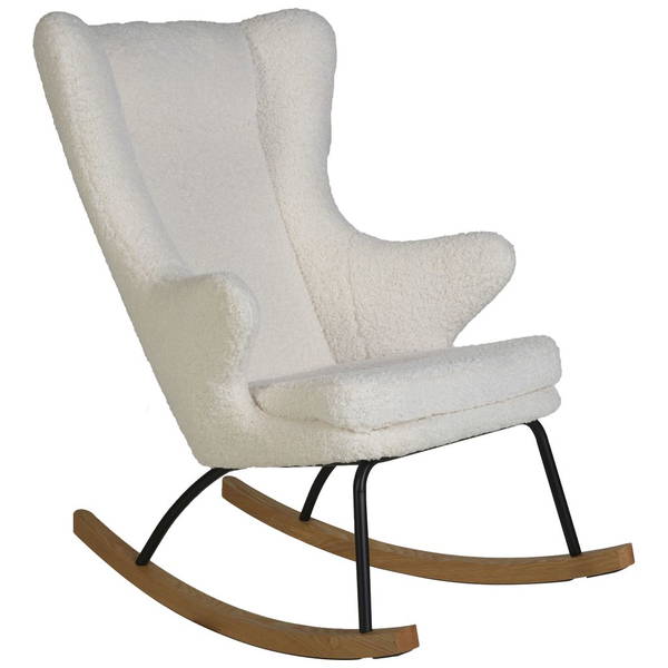 QuaxQuax   Adult Schaukelstuhl mit Hocker und Beistelltisch limited edition