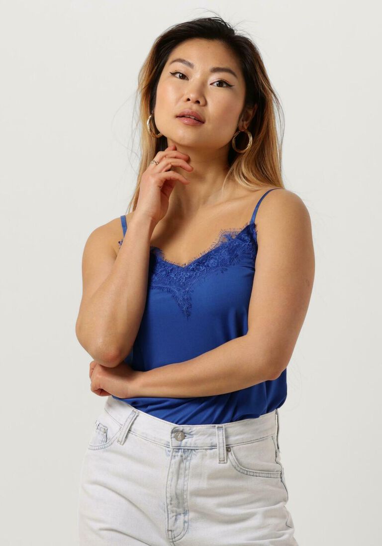 CC HEART kobalt cc heart top lace top