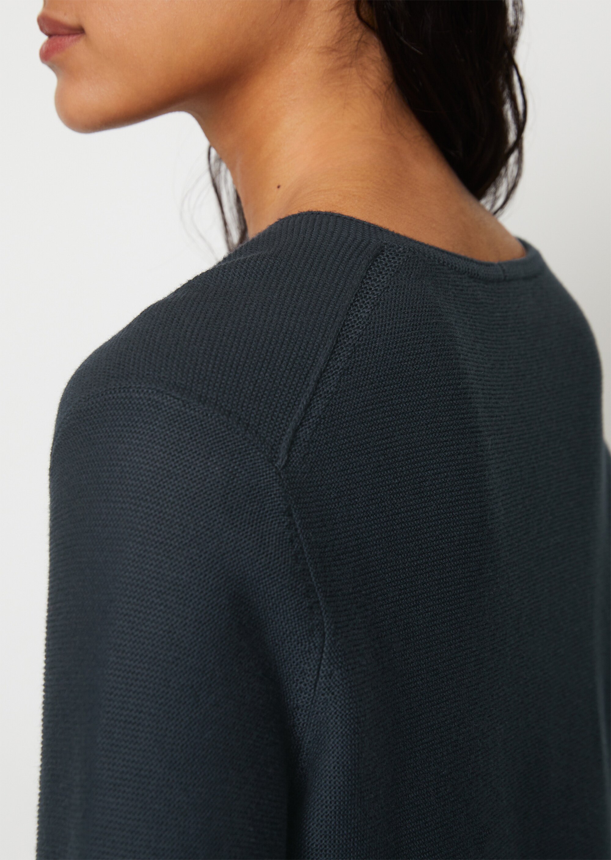 V-Neck-Pullover looseaus Organic Cotton