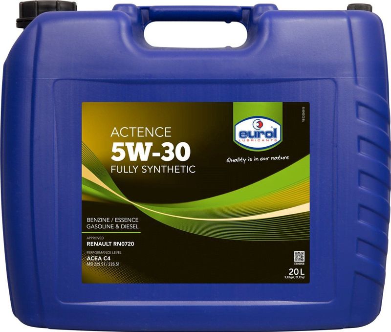 Eurol - Actence 5W30 - Motorolie - 5L - Volsynthetisch