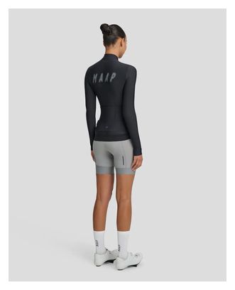 Maillot Manches Longues Maap Halftone Thermale Pro Femme Noir