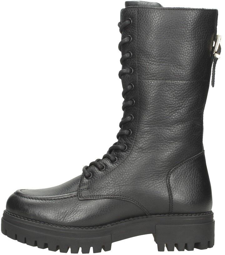 Sub55 Veterschoenen Hoog zwart