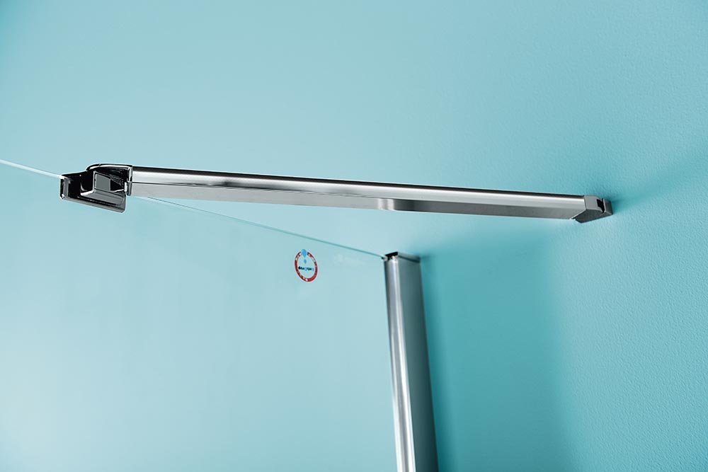 Polysan Zoom Line pendeldeur 160cm chroom