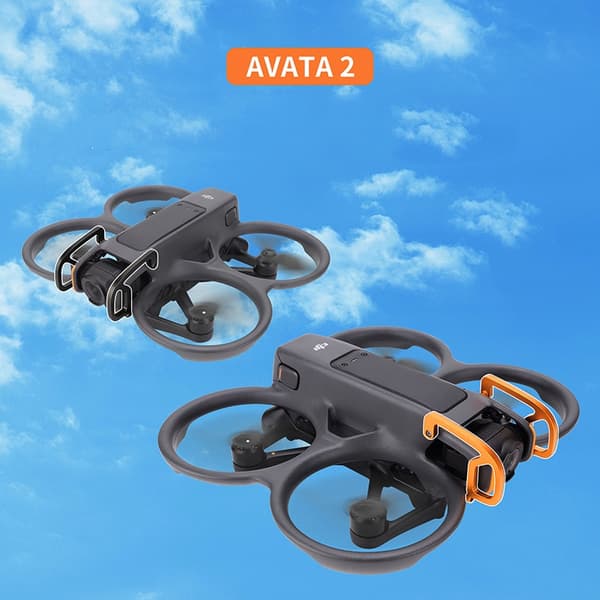 INF Støtfanger i aluminiumslegering for DJI Avata 2 Sort