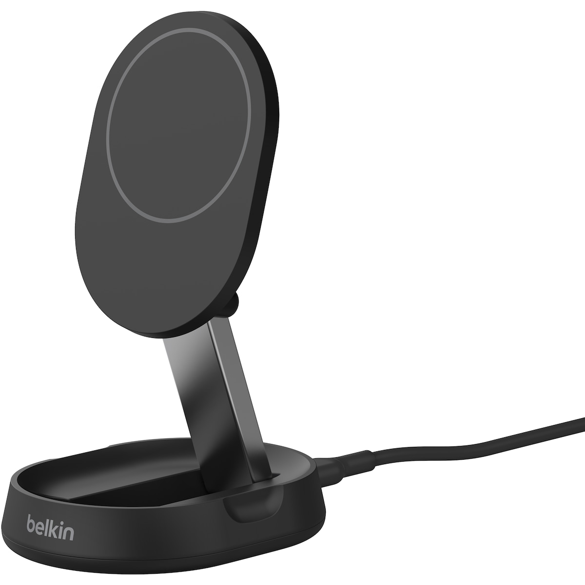 Belkin BoostCharge Pro Qi2 15W magnetisk konvertibel lader (sort)