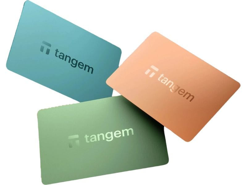 bitConsult Tangem 2.0 3 Card Set Pastel Innovative Lösung für die sichere Speicherung von Kryptowährungen