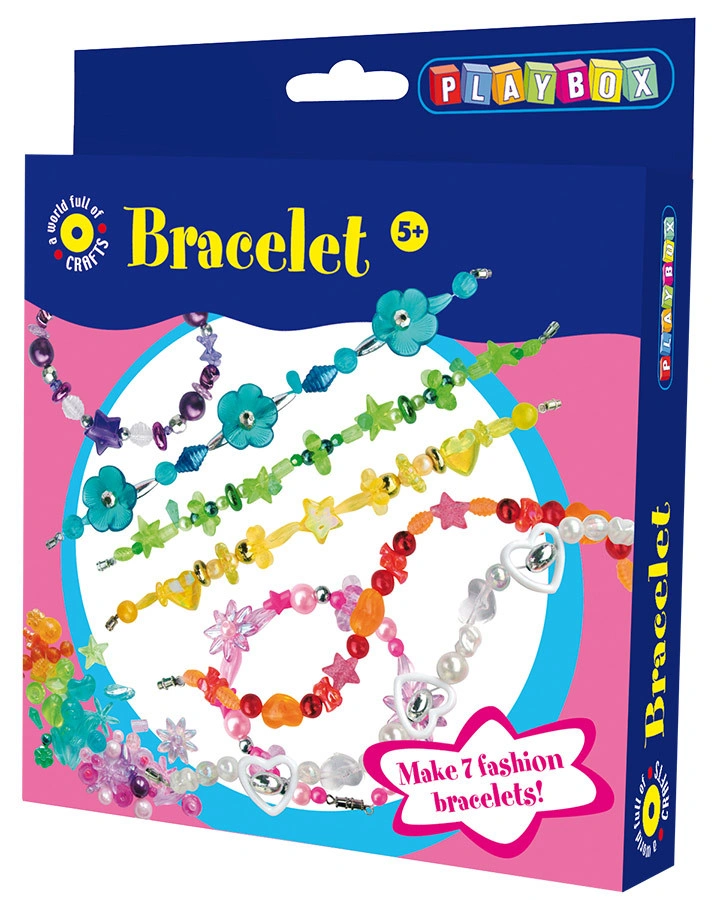 Bastel-Set ARMBÄNDER in bunt