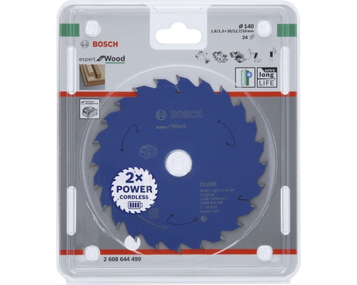 Cirkelzaagblad Expert voor Hout 140x20 mm Z24