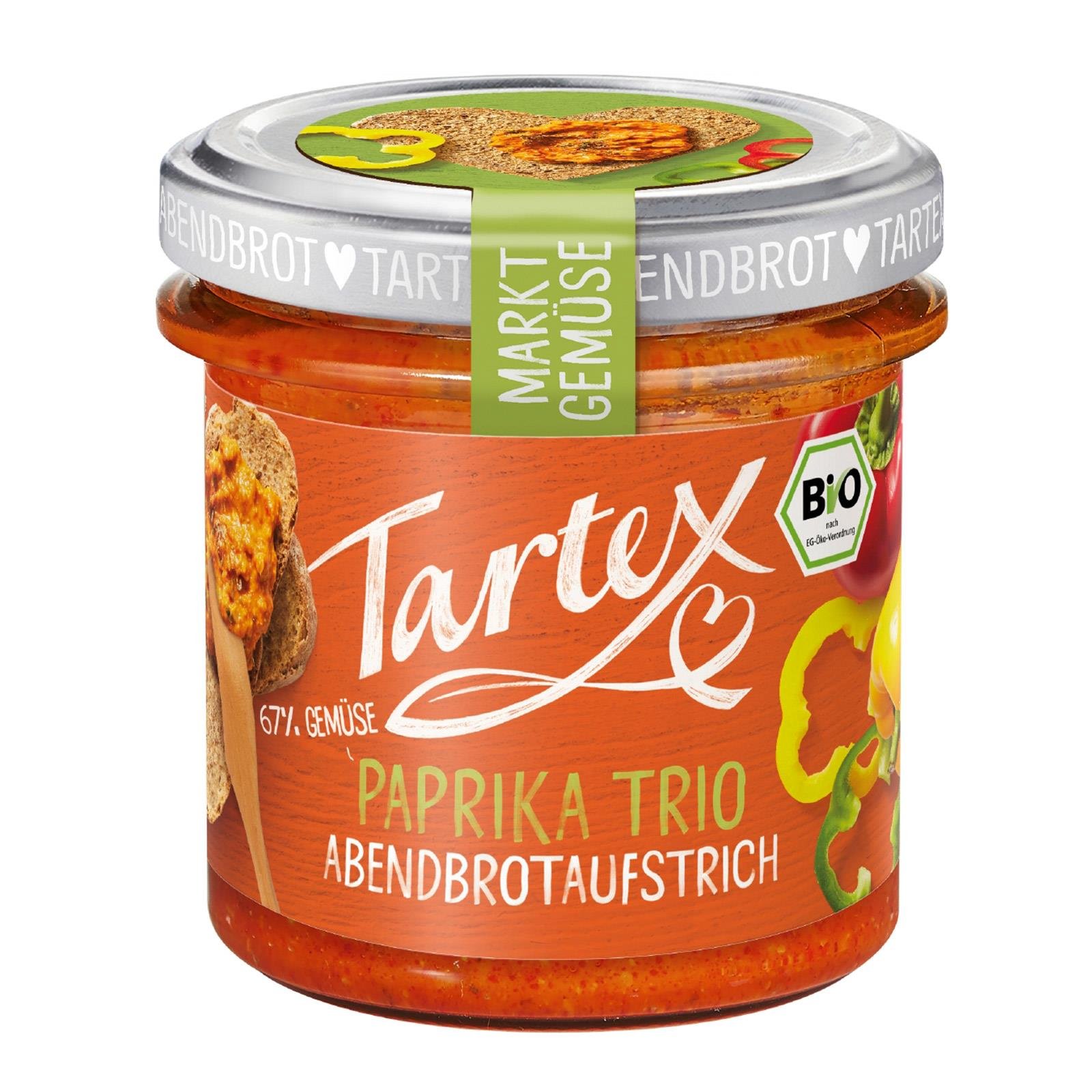 Tartex Paprika Trio Aufstrich
