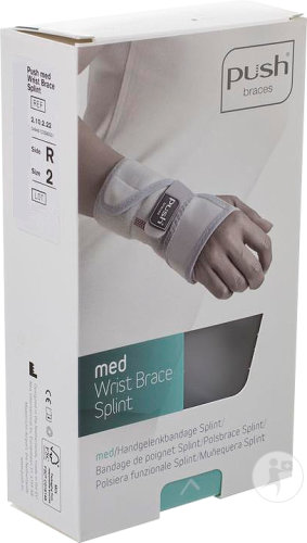 Push Braces Med Splint Bandage De Poignet Gauche Taille 2 Pièce 1