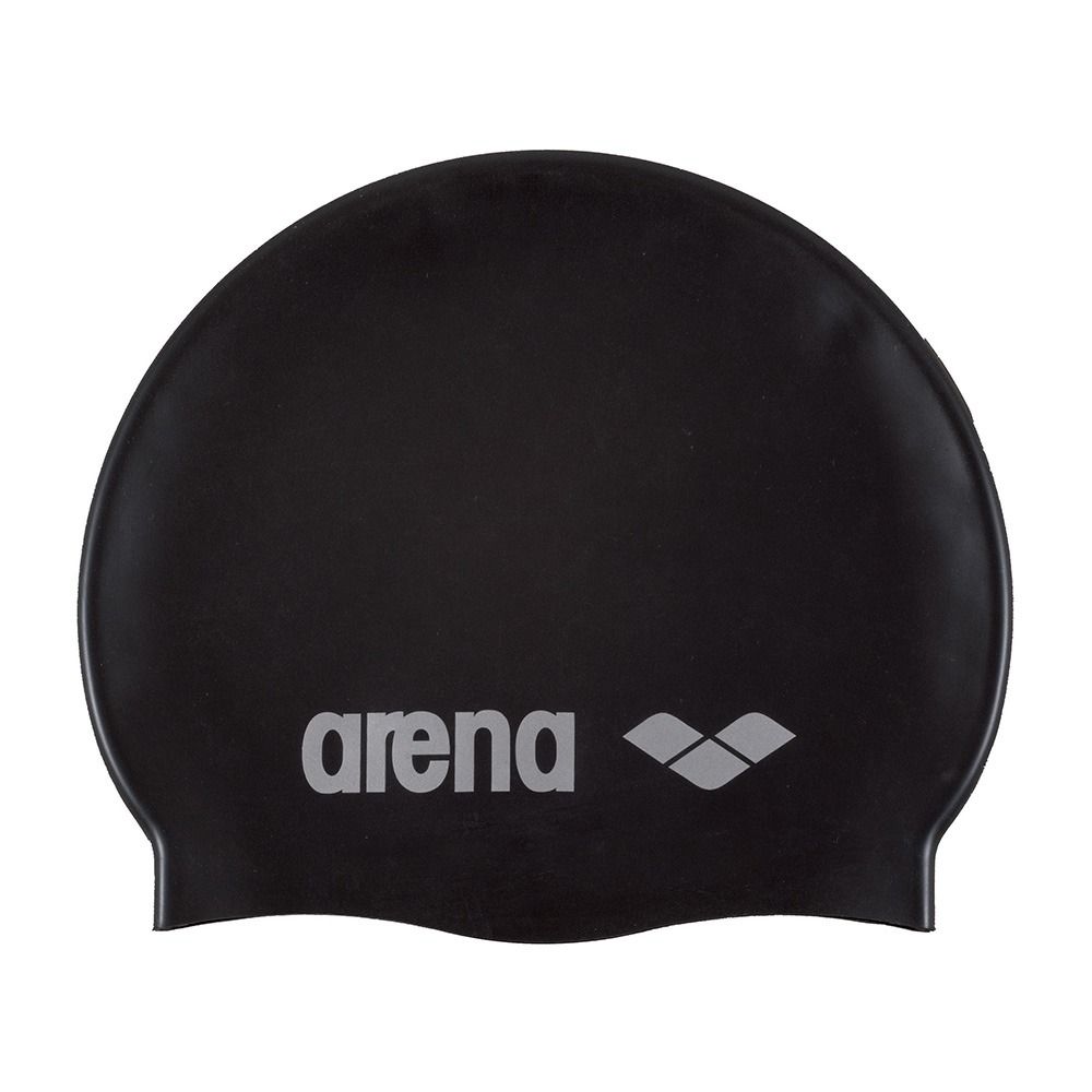 Arena CLASSIC - Bonnet de bain black/silver