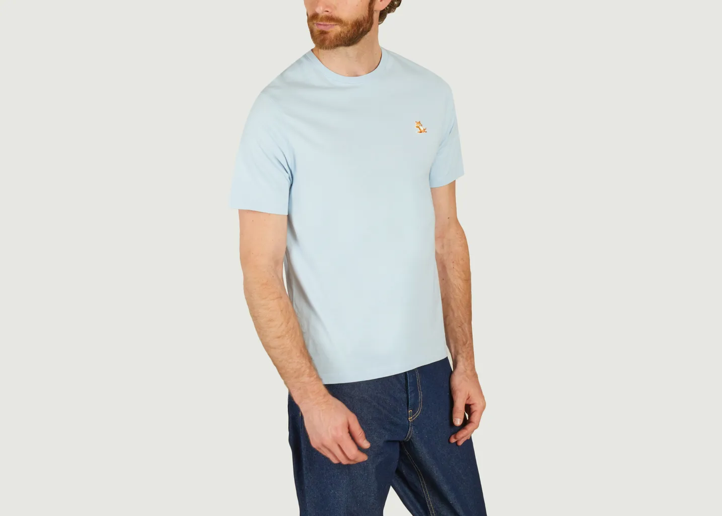 T-shirt Chillax Fox Patch Maison Kitsuné