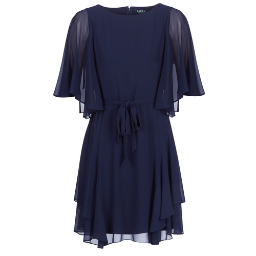 Lauren Ralph Lauren - NAVY-3/4 SLEEVE-DAY DRESS Marino