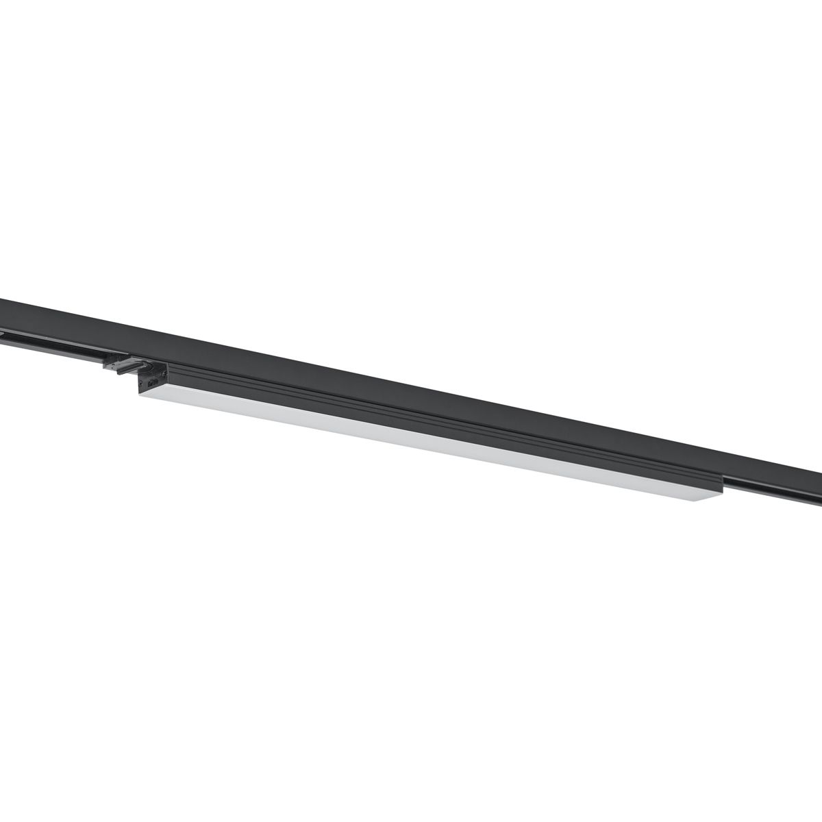 Moderne plafondlamp zwart voor railsysteem 1-fase 15W 1180 lm 2700-3800K - Iconic Tsiri
