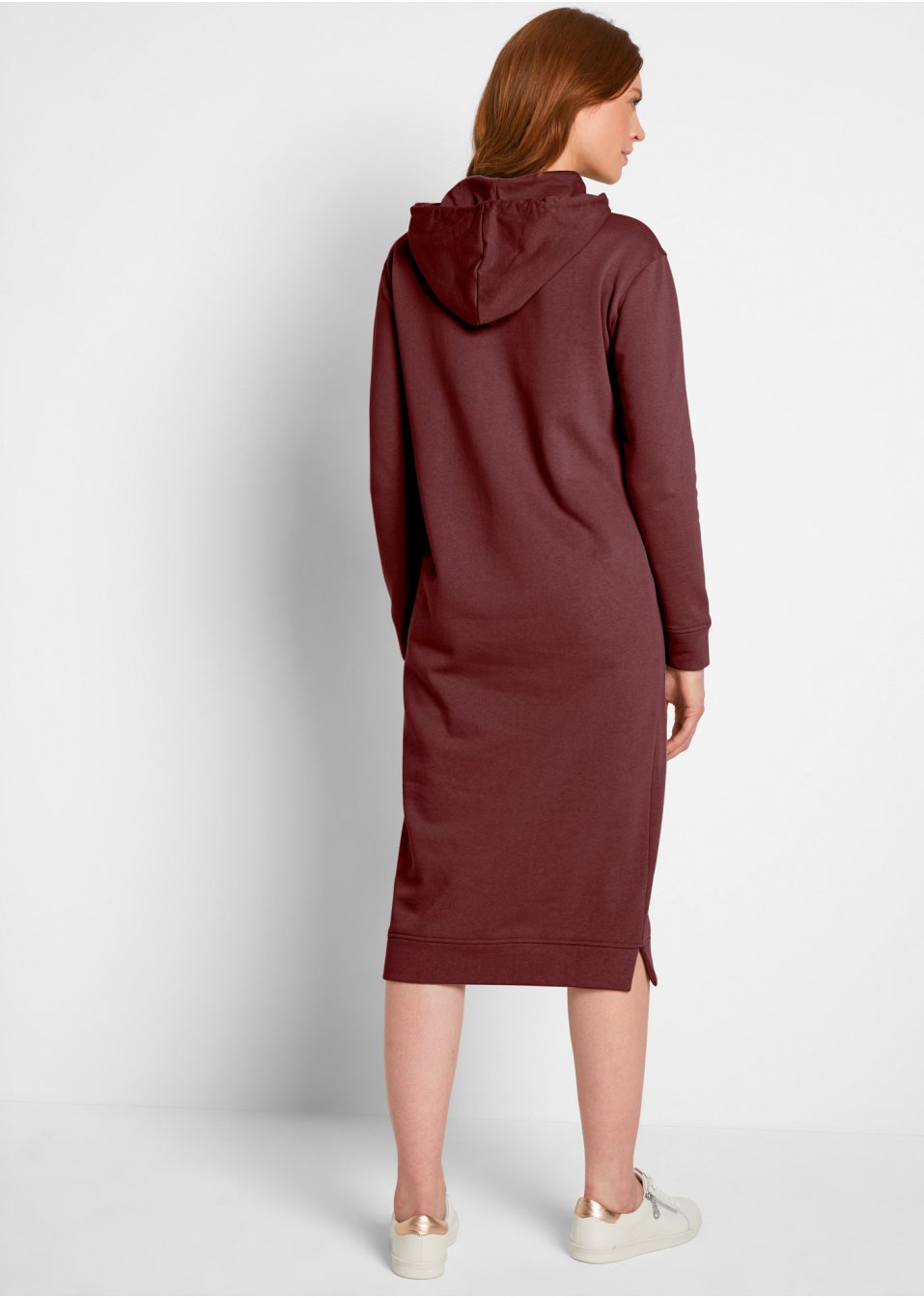 Robe sweat à capuche