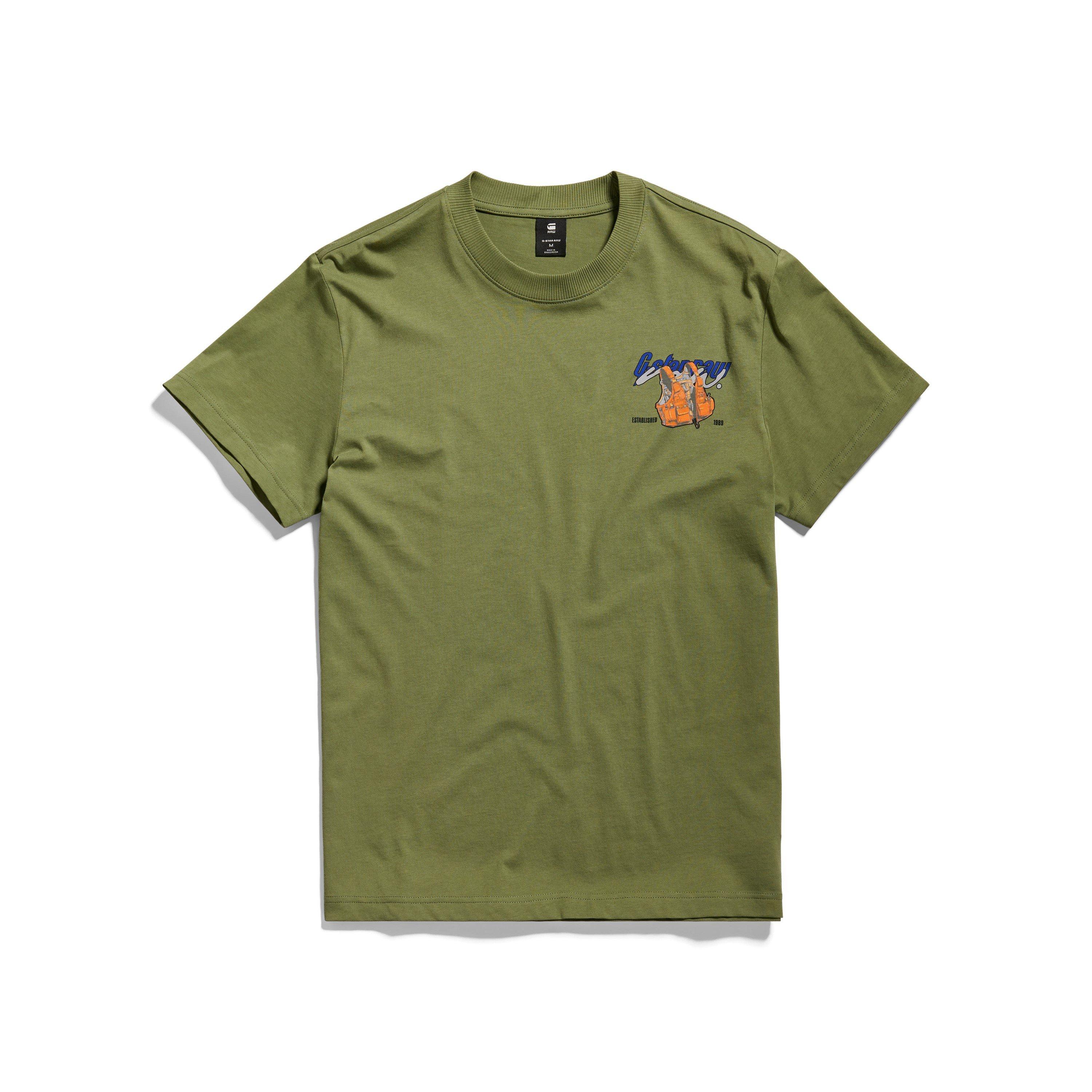 G Star Vest Back Grpahic T shirt