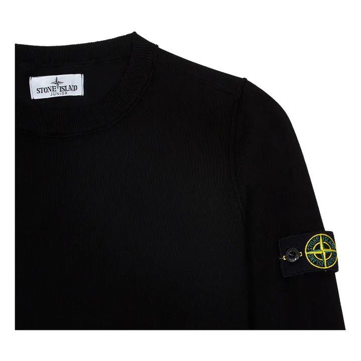 Stone Island Pull Logo | Noir
