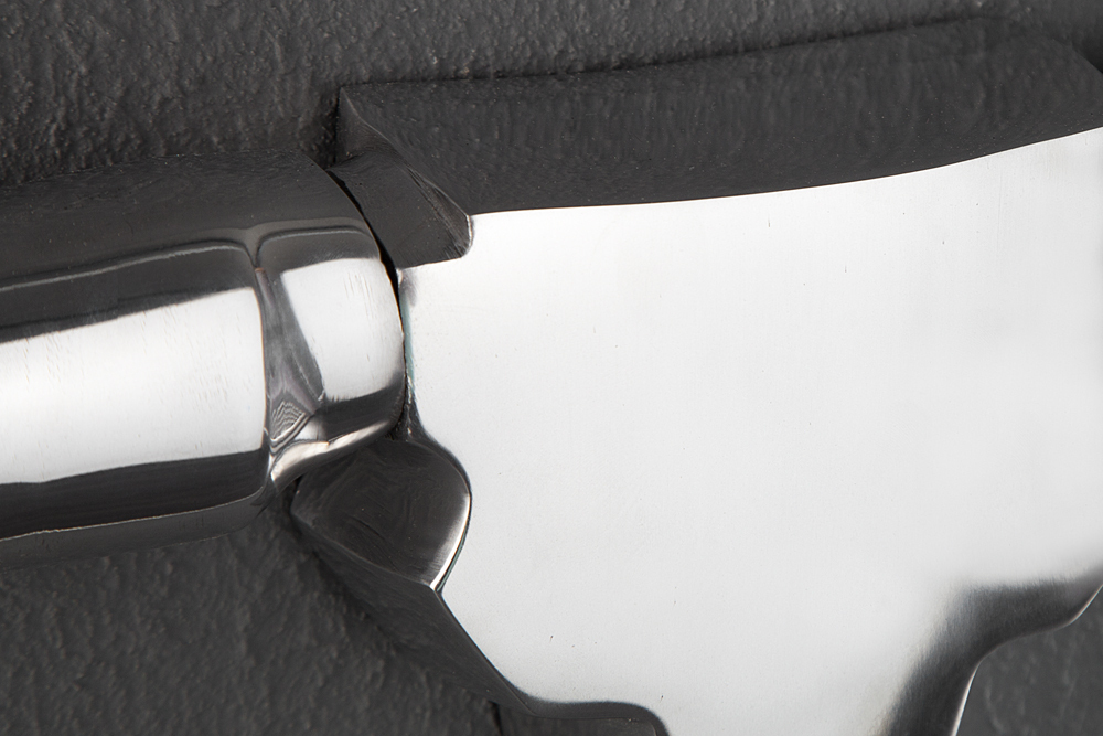 Design Garderobe BULL 100cm Aluminium Wanddekoration Stierkopf