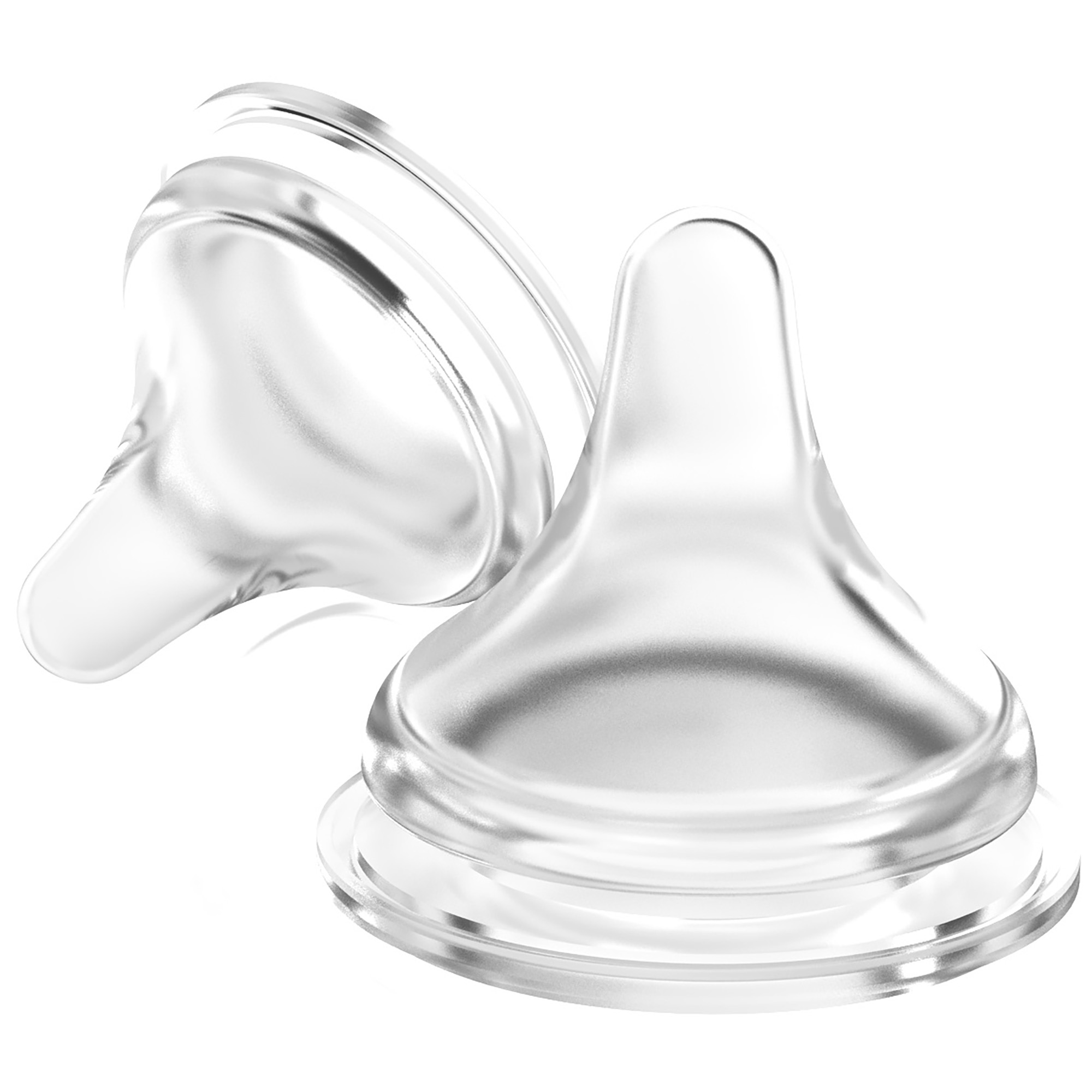 Lansinoh Natural Wave flesspeen Small 2 stuks - flesspenen - Prénatal