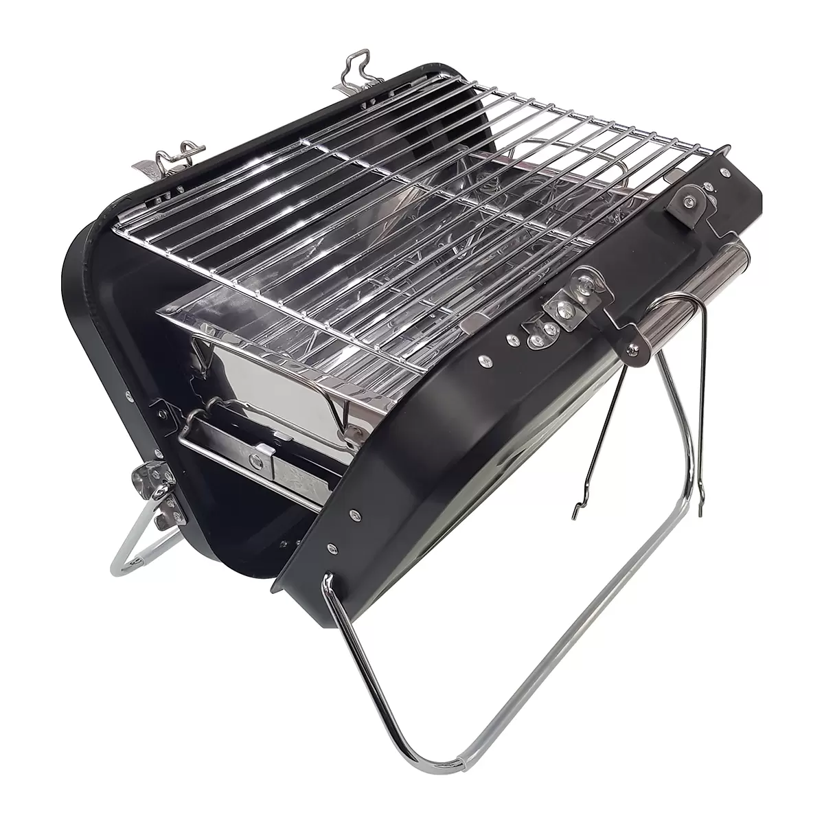 Openair Holzkohlegrill BBQ Dragon Schwarz