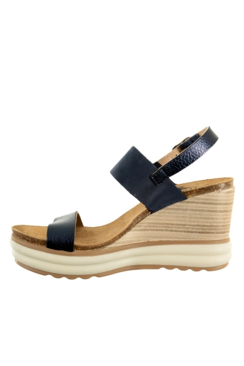 sandales - nu-pieds plakton plaka marino blue