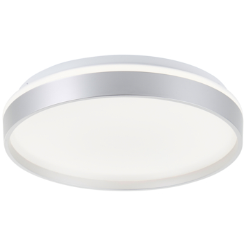 Brilliant plafondlamp Britt zilver dimbaar Ø33 cm 22W 2300lm