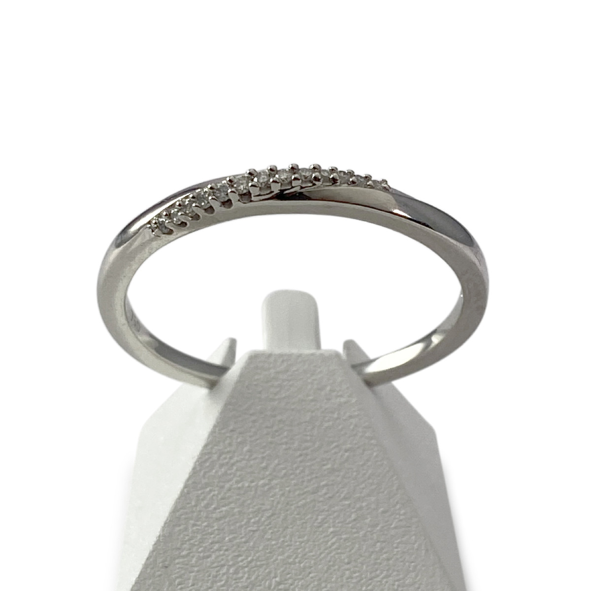 Bague duo d'occasion or 750 diamant