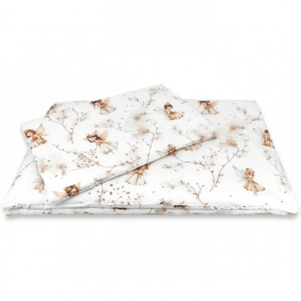 Zavelo Peuter Dekbedovertrek Fairy Beige 120 x 150 cm