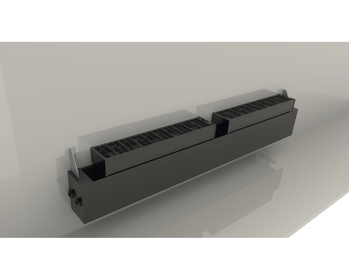 Convectorventilator Climatebooster Pro Wandset 1 1x 50 cm