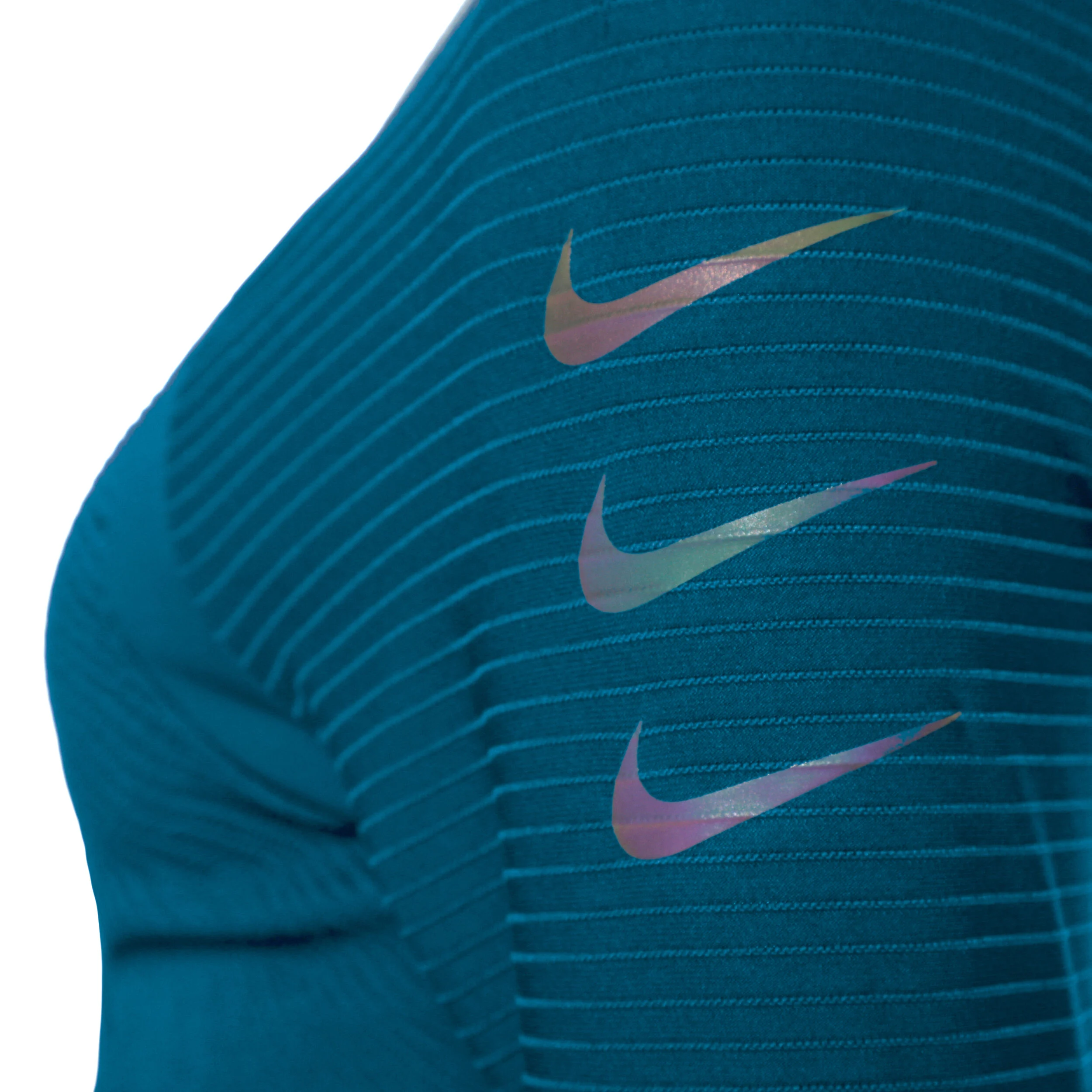 Nike Advantage Therma-Fit Division Mid-Layer Top De Course Femmes - Bleu , Noir