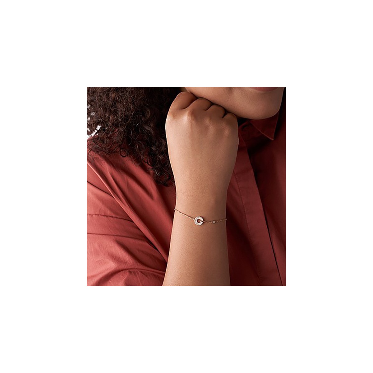 Bracelet Fossil Mop Links