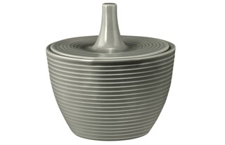 Seltmann Weiden Zuckerdose BEAT COLOR GLAZE perlgrau