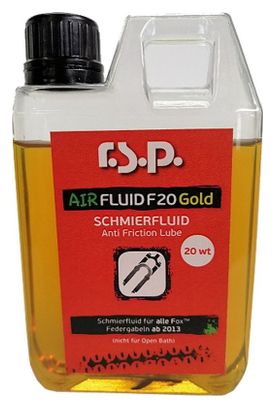 RSP - Lubrifiant pour Fourche Fox  Airfluid F20 Gold  250ml