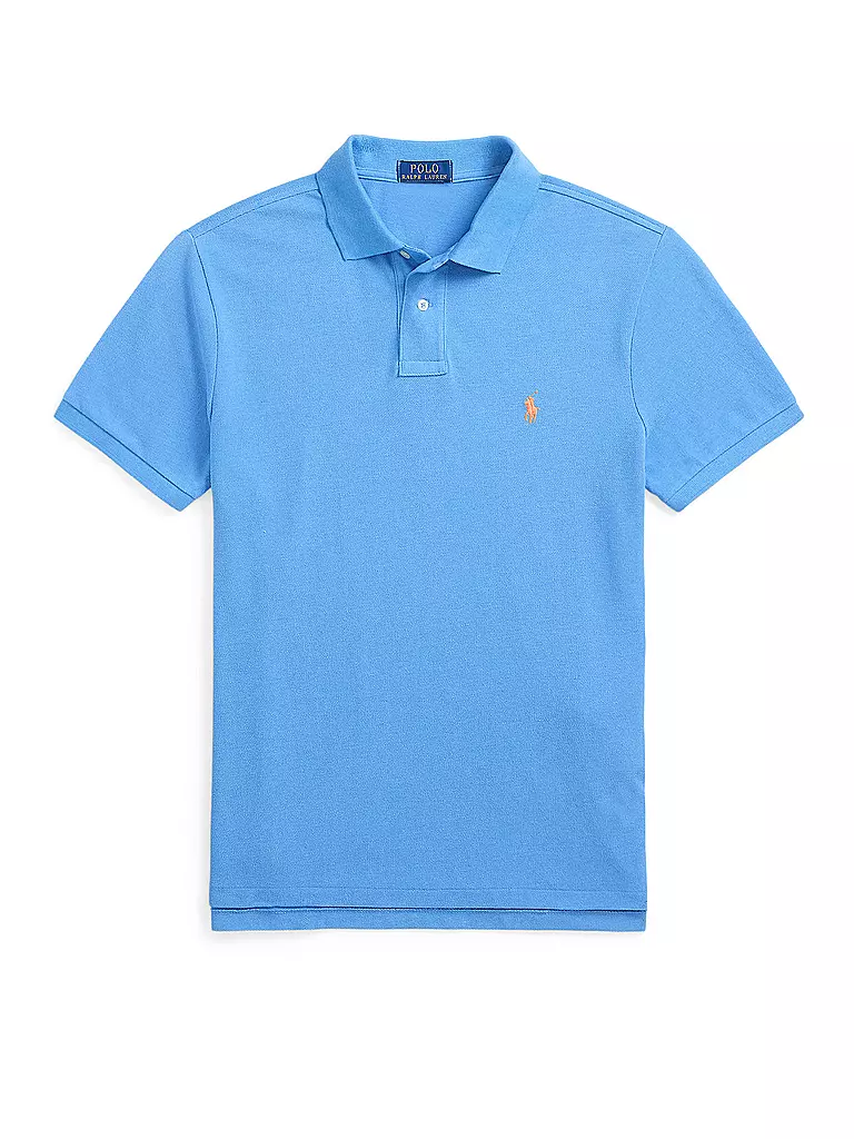 POLO RALPH LAUREN Poloshirt Custom Slim Fit hellblau